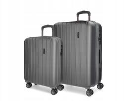 Joumma Bags Movom Fa Antracit, Luxus Abs utazóbőrönd szett, 65cm/55cm (5318962)