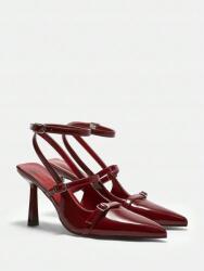 Shein Piros Lakkbőr FÉLCIPŐ(40) (598667)