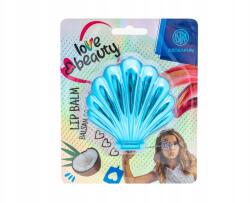 Astra Ajakbalzsam készlet AstraFUN Shell XL ecsettel, kókusz, 712024001 (712024001)