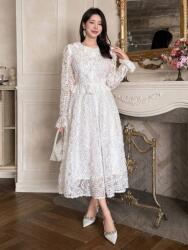 Dazy Fehér Elegáns Kétrészes Szett (M)