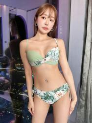 Shein Zsályás Bikini Felső Mintás (L) (487611)