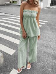 Shein Zsályás Nadrág Felső Szett (L)