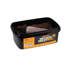 Mikbaits Method pellet doboz 400g 120ml aktivátor Krill (8595602254712)