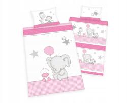 Herding babaágynemű Elefánt És Kacsa rácsos kiságyba, 100/135+40/60 (2485202063)