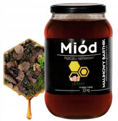 Malinowy Bartnik Erdei Méz Virágméz és Mézharmat keveréke 1.2 kg 2025-ös Évi Gyűjtés