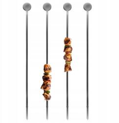 Artemis 4x Acél Nyársak Grill Nyársak 37 cm (VD-489169)