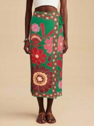 Shein Színes MIDI Mintás Szoknya (M)