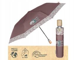 Perletti Green Női összecsukható esernyő téglavörös, 19116 (PER19116)