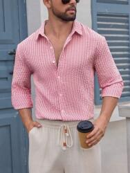 Shein Kétszínű Csíkos Ing (XL)