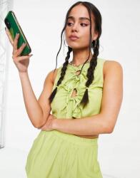 Heartbreak Világoszöld Top Cut Out (40) (455170)