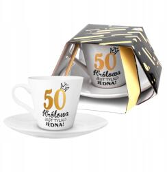 BGtech Elegáns bögre 50. születésnapra nőknek