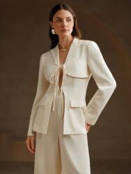  Anewsta Kötött Blézer Ekrü (L)