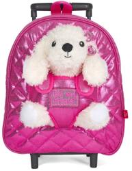 Perletti Gyerek hátizsák kerekeken plüss uszkárral, Perletti Kids, 13081 (13081)