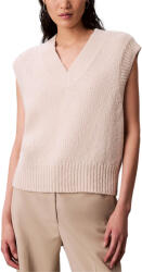 Calvin Klein Pulover Oversized Boucle Vest LV044D342G 67U chalk