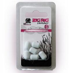 LK Baits Zig Rig Dumbels Pop-Up Fehér (8595602009152)