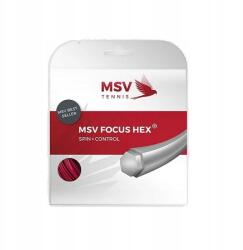  Teniszfeszítő Msv Focus Hex Piros 1, 23 mm 12 m (4913)