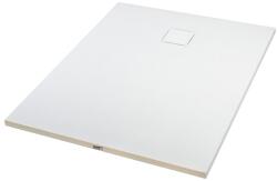 Water Fun Cagliari || White 80x100x2, 6 cm tăviță de duș pătrată, SMC, cu sifon inclus (GTS-810W)