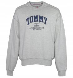 Tommy Hilfiger férfi pulóver, szürke melange, oversize, M (DM0DM18635 PJ4)