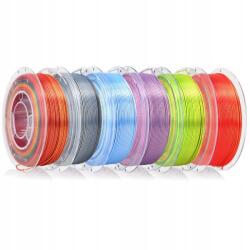 Rosa 3d Filament Pla Multicolour Rainbow Silk Rosa3D szett 6 szín x 350g (3924)