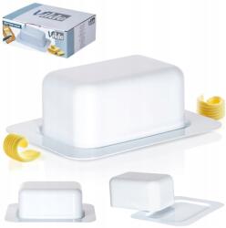 Vilde Vajtartó Fehér konyhai tároló doboz vaj tárolására (5904316472962)