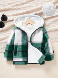 Shein Színes Bélelt Kockás Kabát (5L) (595160)