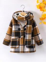 Shein Kockás Kabát Sál Szett (4L) (595245)