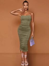 Shein Khaki Fodros MIDI Ruha (s) (586621)