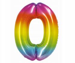 GoDan Fólia lufi Szám 0 szivárványos Godan Smart 76 cm