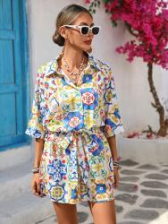 Shein Mintás Overál Övvel (M)