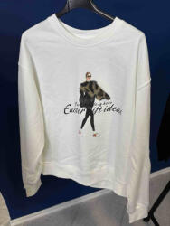 BeUnique Fashion Melegítő pulóver girl leopard White One Size