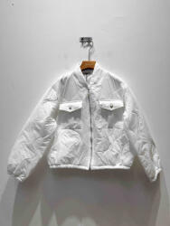 BeUnique Fashion Steppelt bomber dzseki White One Size