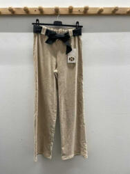 BeUnique Fashion Kordbársony bőszárú nadrág Beige One Size
