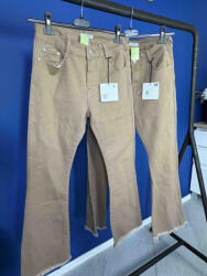 BeUnique Fashion Trapéz rojtos aljú nadrág Taupe M