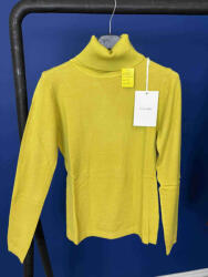 BeUnique Fashion Finom kötött garbó Okker One Size