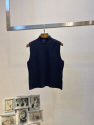 BeUnique Fashion Kötött újatlan garbó Dark Blue One Size