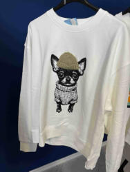 BeUnique Fashion Melegítő pulóver chivava White One Size