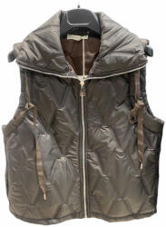 BeUnique Fashion Steppelt mellény Coffee One Size