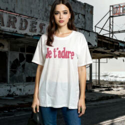 BeUnique Fashion 3D mintás póló Jadore One Size