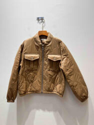 BeUnique Fashion Steppelt bomber dzseki Taupe One Size