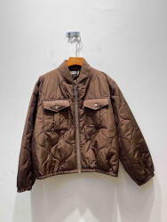 BeUnique Fashion Steppelt bomber dzseki Coffee One Size