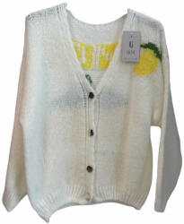 BeUnique Fashion Limoncello kardigán White One Size