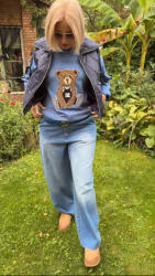 BeUnique Fashion Francia zsebes farmer M/L