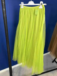 BeUnique Fashion Tüllszoknya Neon Green One Size