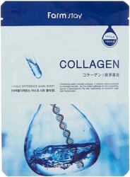 Farmstay Visible Difference Mask Sheet Collagen - Mască de folie hidratantă cu colagen 1buc/23ml Masca de fata