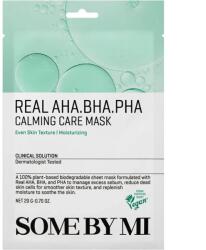 Some By Mi Real AHA BHA PHA Calming Care Mask - Mască Reînnoitoare din Țesături cu Acizi 1buc/20ml Masca de fata