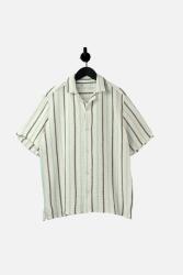 ZARA Krémszínű Csíkos Ing (L) (586874)