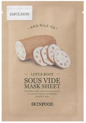 Skinfood Sous Vide Mask Sheet Lotus Root - Masca din stofa 1buc/20ml Masca de fata