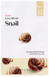 Etude 0.2 Therapy Air Mask Snail - Mască textilă antirid cu extract de melc 1buc/20ml Masca de fata