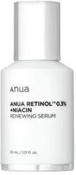 Anua Nano Retinol 0.3% + Niacin Renewing Serum - Ser cu retinol și niacinamidă 30ml