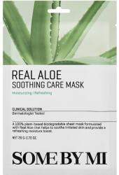 Some By Mi Real Aloe Soothing Care Mask - Mască Liniștitoare din Material Textil 1buc/20ml Masca de fata